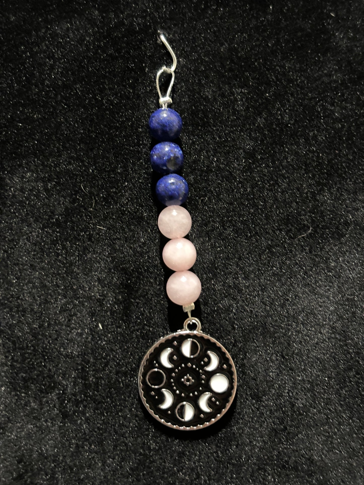 Moon Phase Keychain Trinket