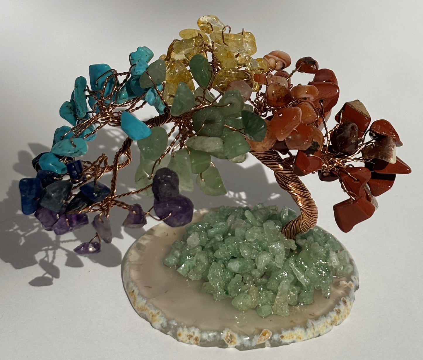 Seven Color Crystal Tree