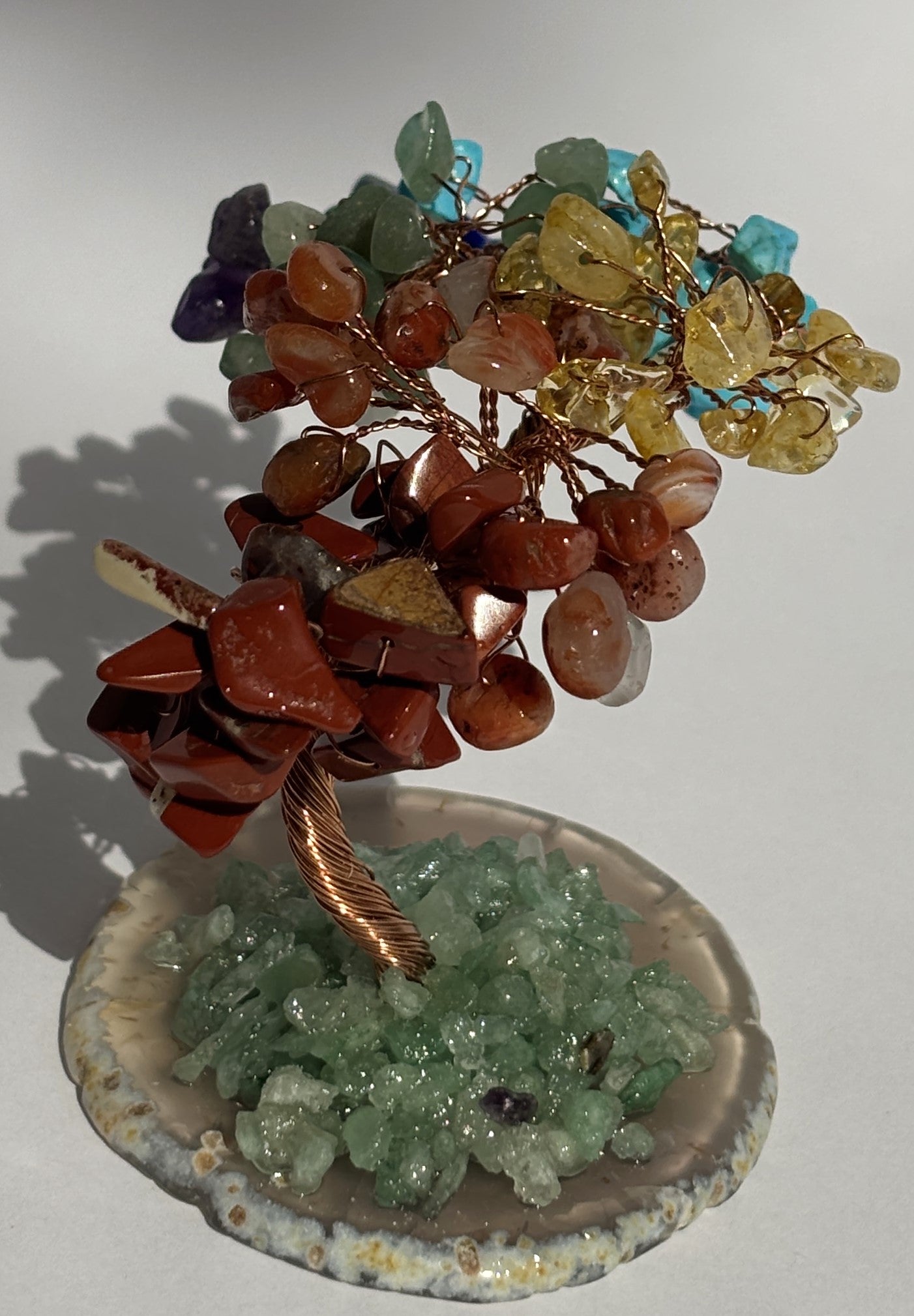 Seven Color Crystal Tree