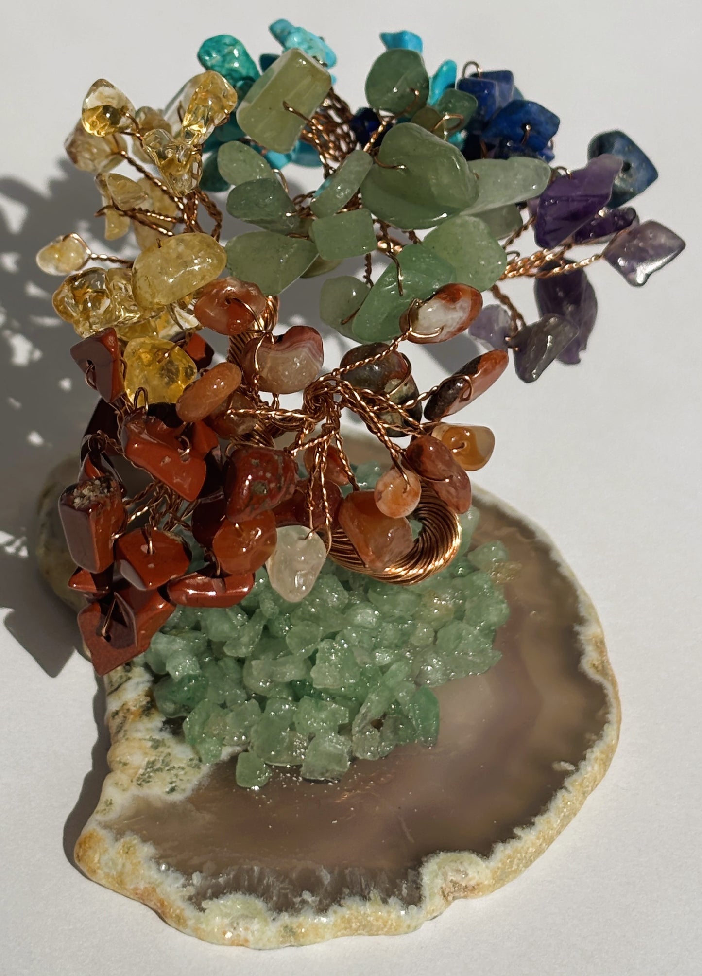 Seven Color Crystal Tree