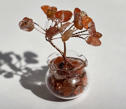 Carnelian Mini Crystal Tree