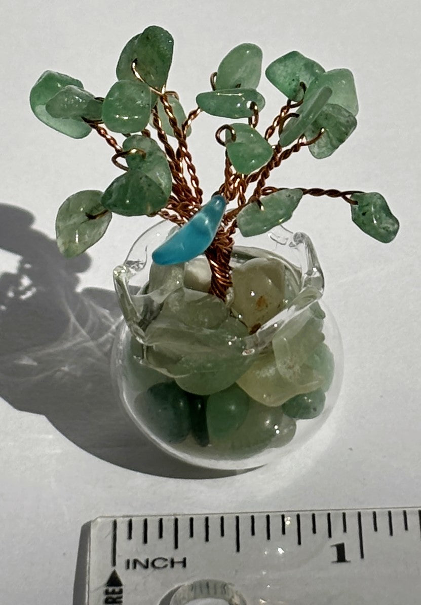 Green Aventurine Mini Crystal Tree