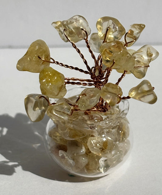 Citrine Mini Crystal Tree