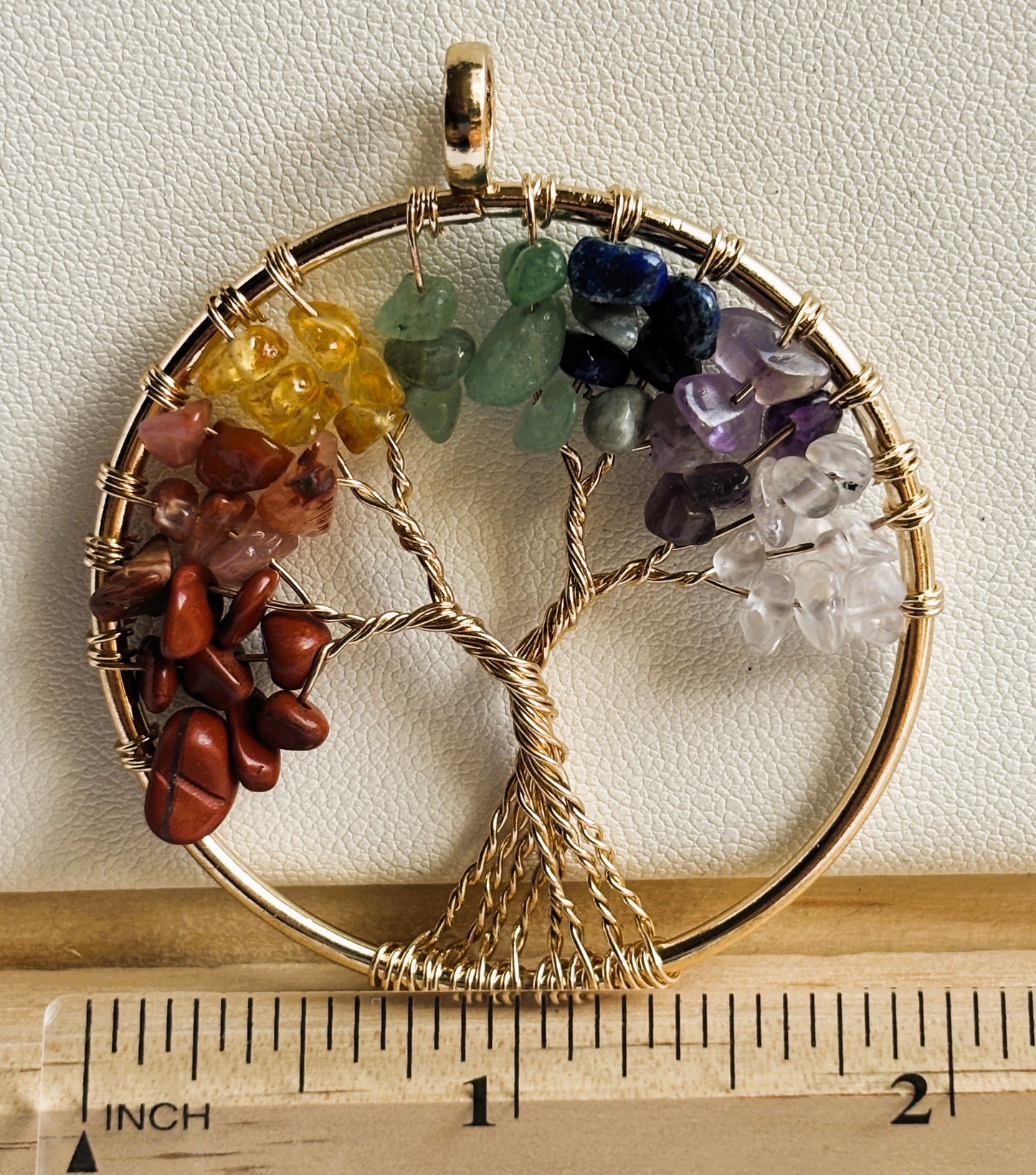 Crystal Tree of Life Pendant