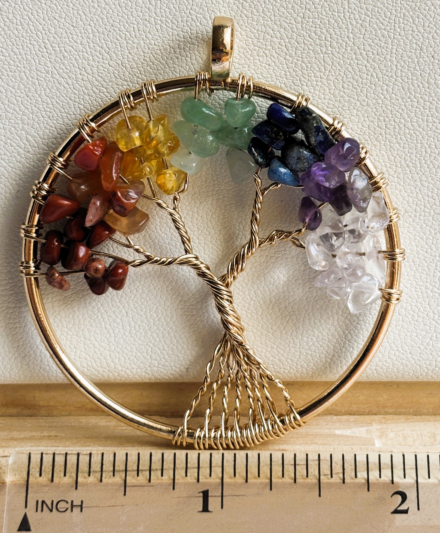 Crystal Tree of Life Pendant