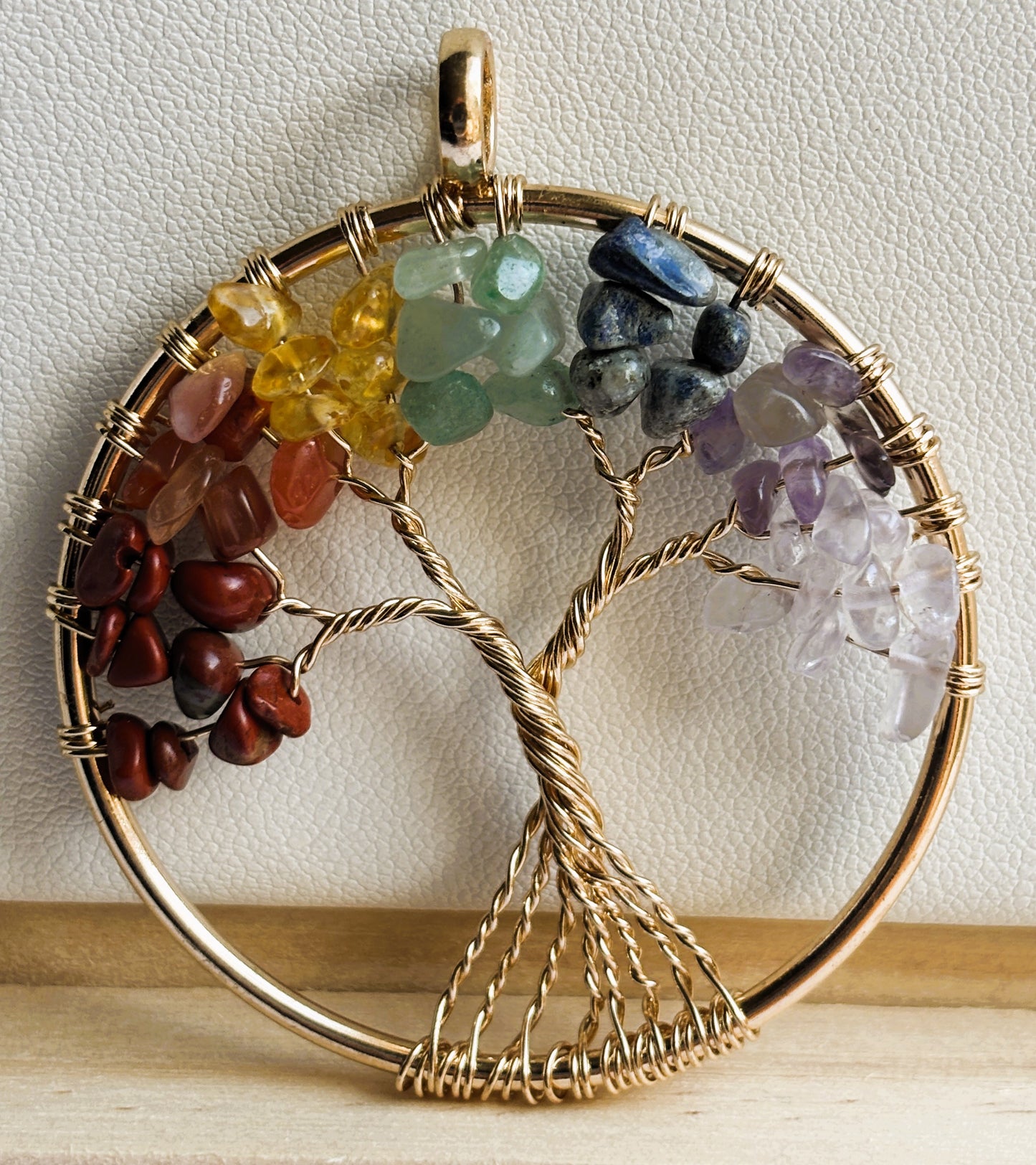 Crystal Tree of Life Pendant