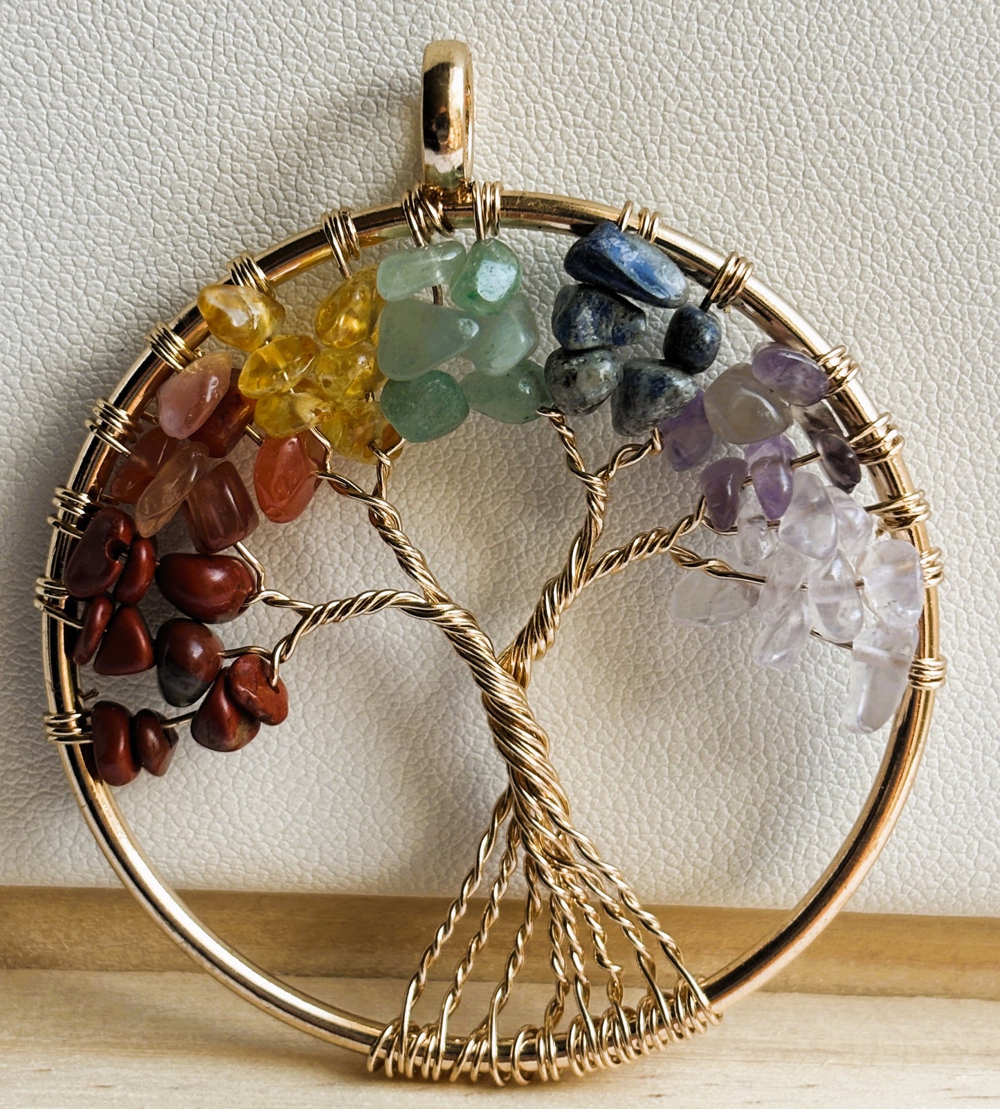 Crystal Tree of Life Pendant